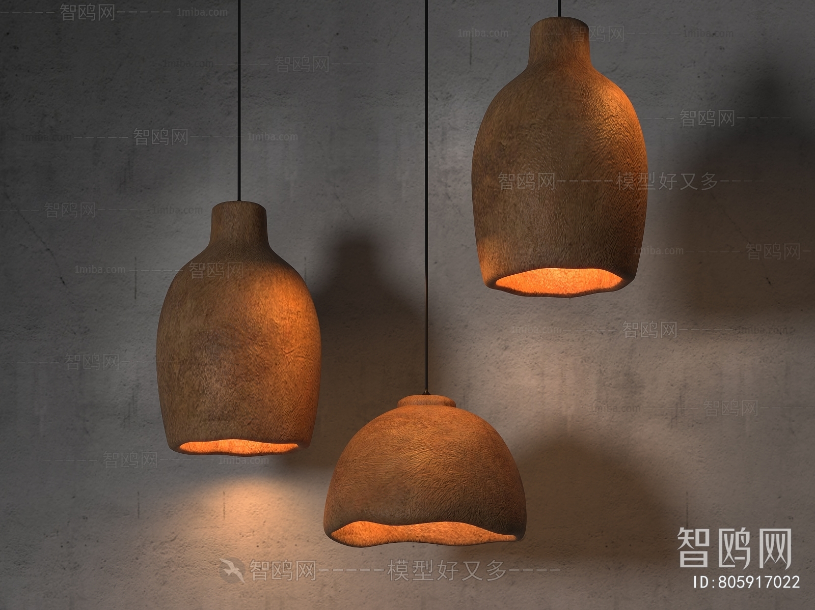 Wabi-sabi Style Droplight