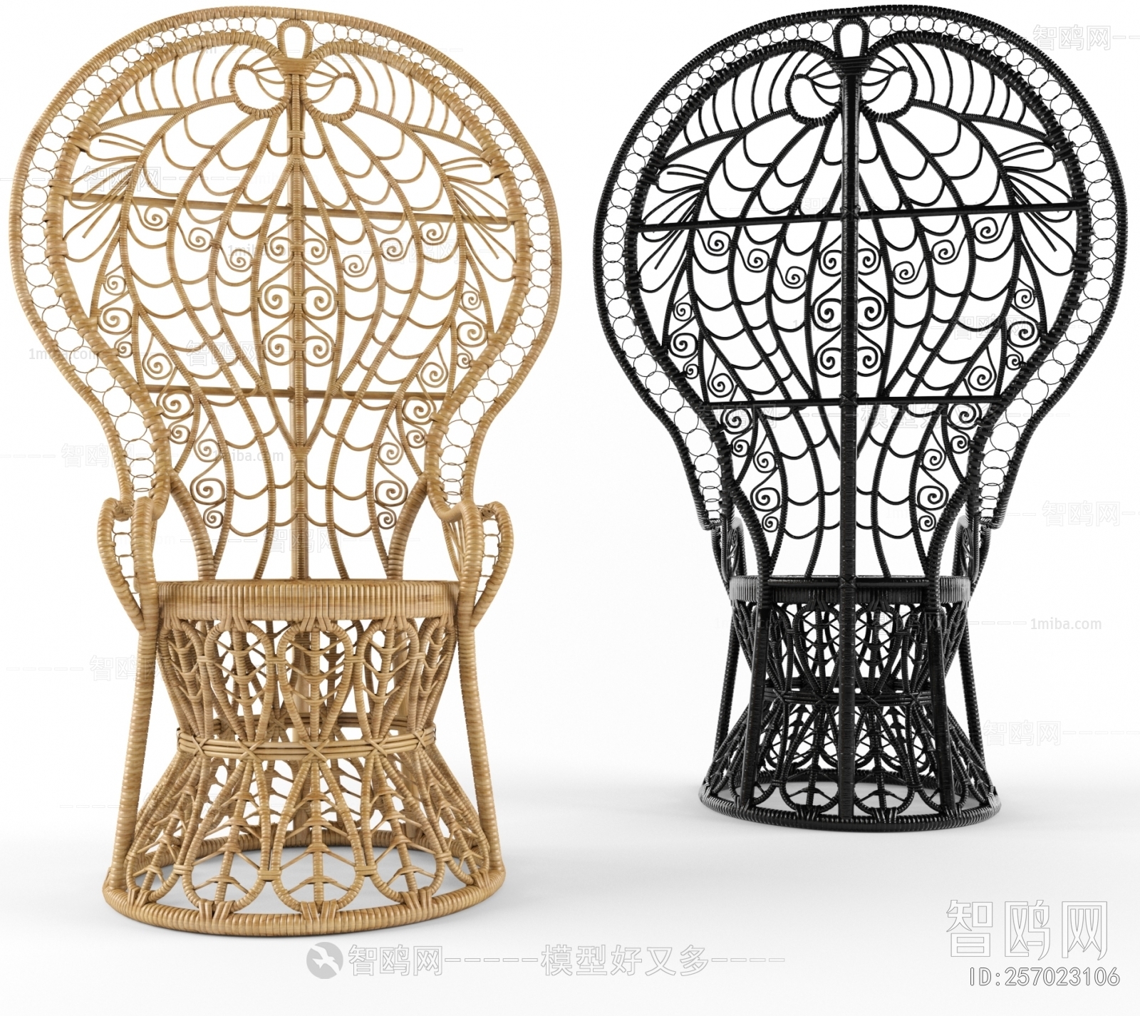 New Chinese Style Lounge Chair