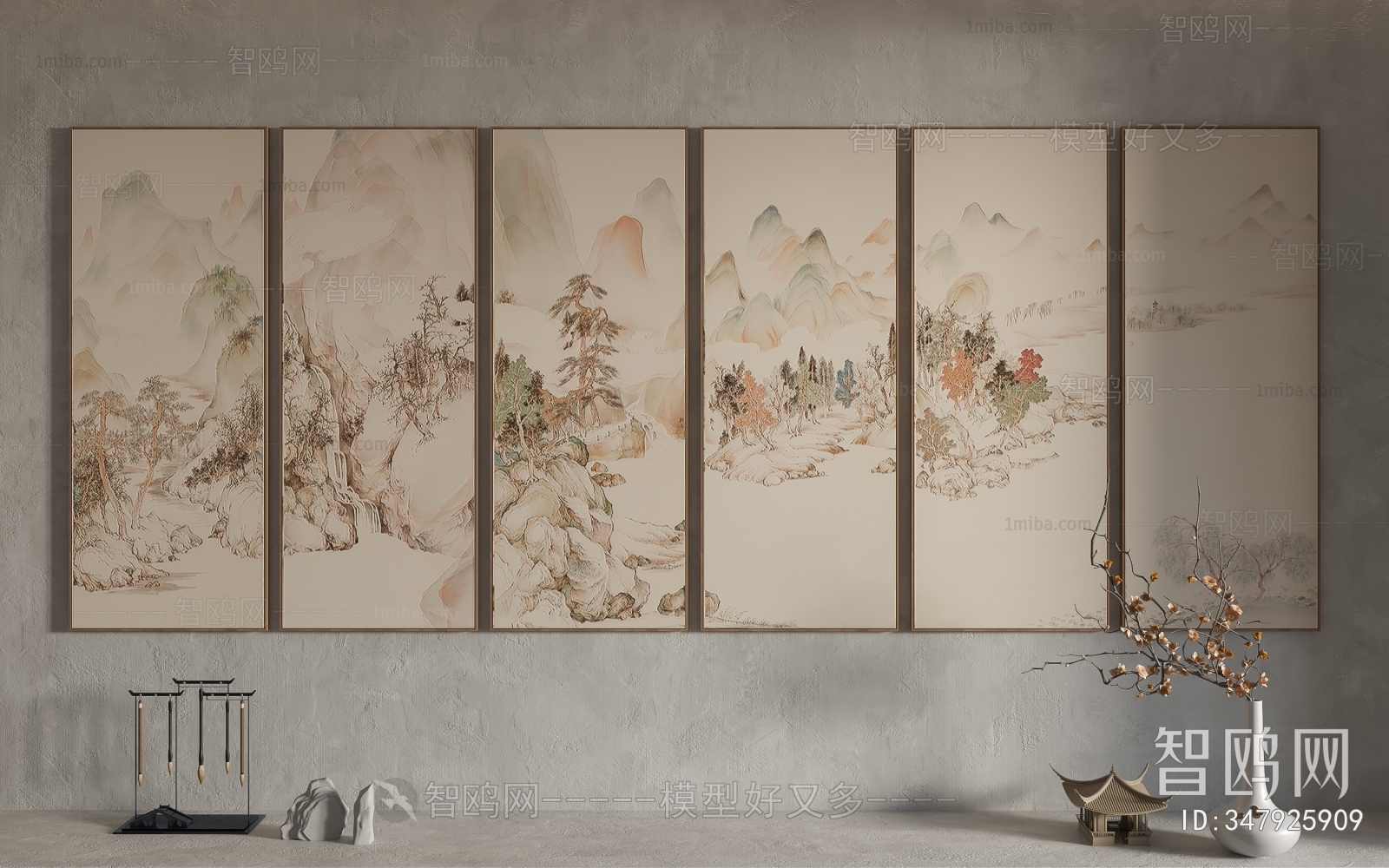 New Chinese Style Painting