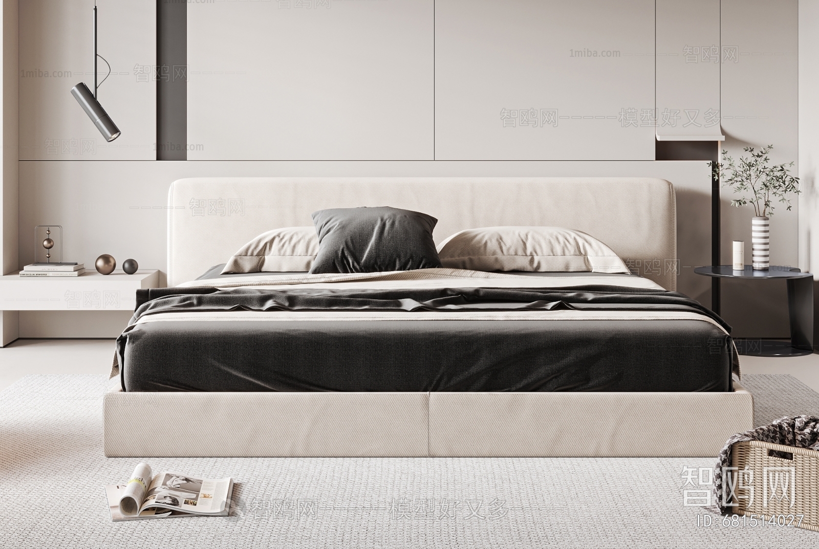 Modern Double Bed