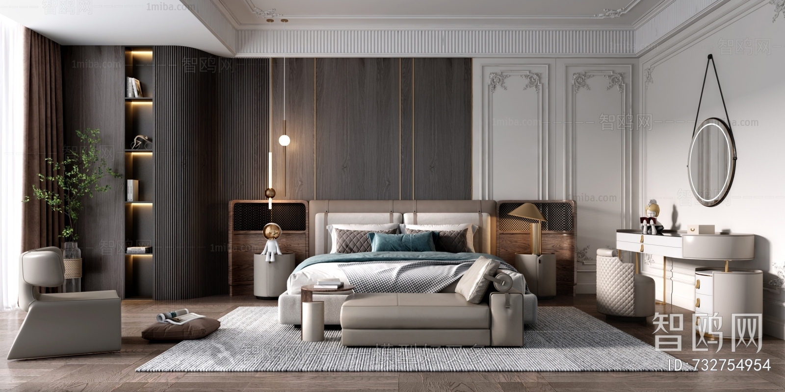 French Style Bedroom