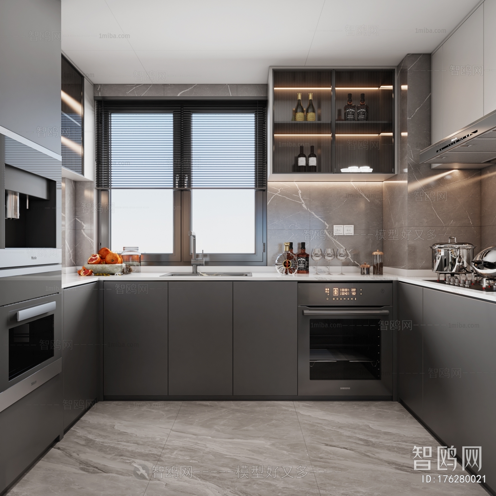 Modern The Kitchen