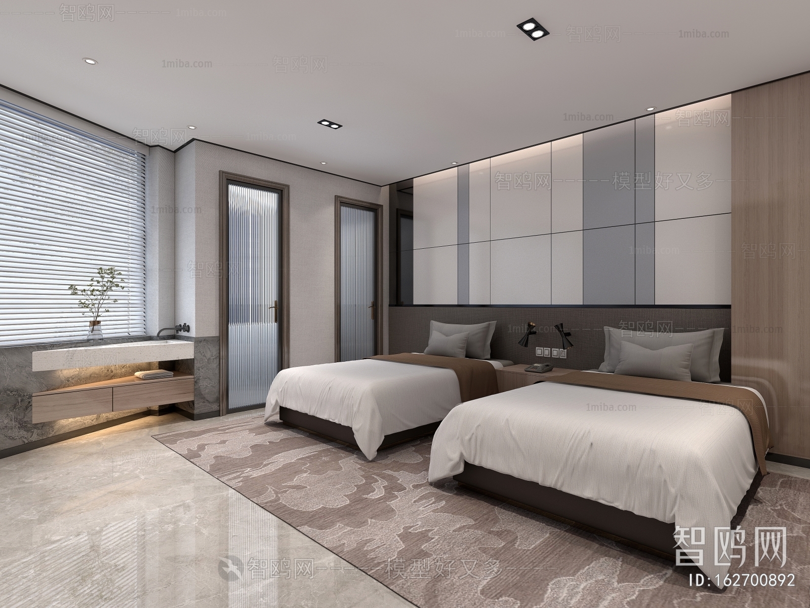 Modern Guest Room