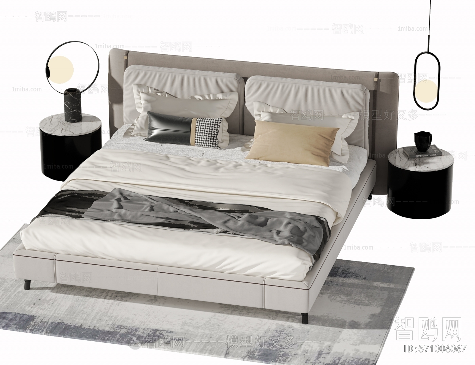 Modern Double Bed