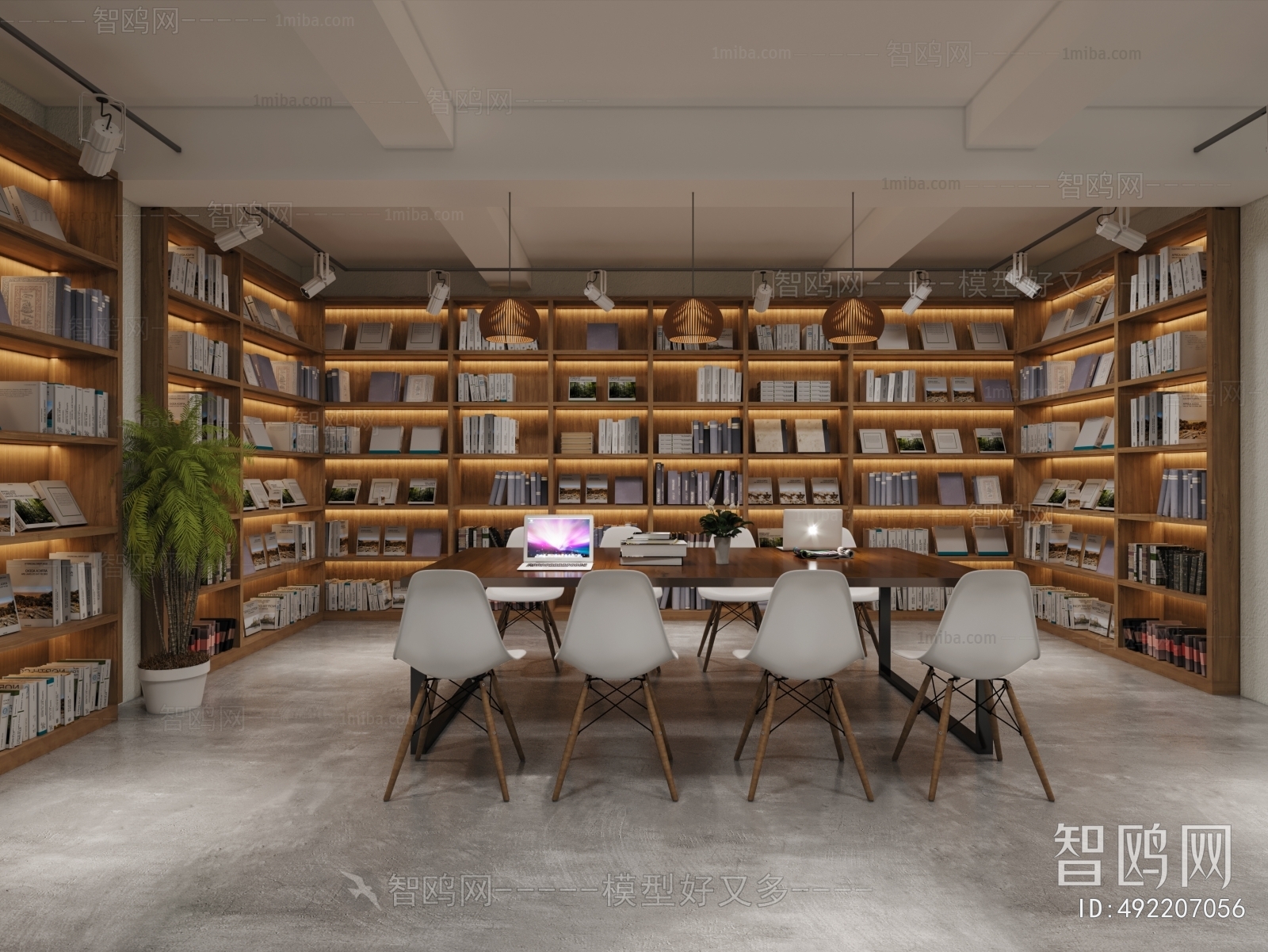 Modern Bookstore Book Bar