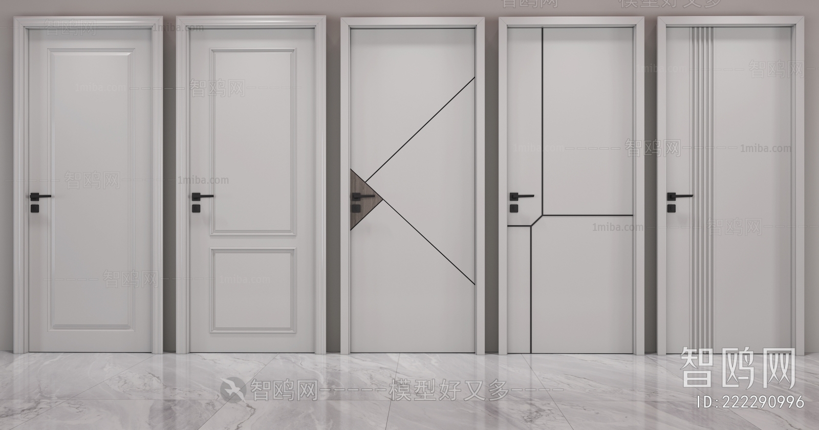 Modern Single Door