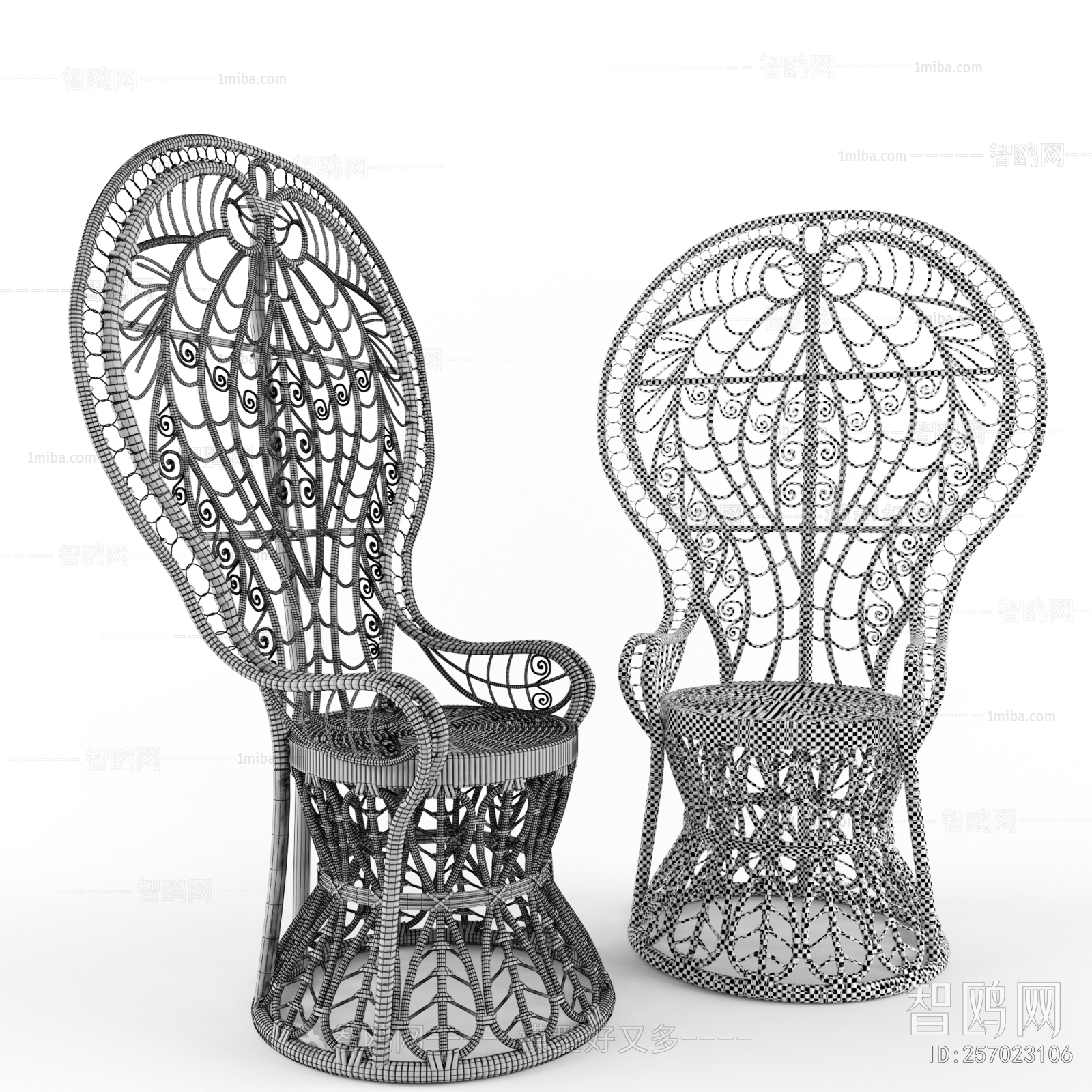 New Chinese Style Lounge Chair