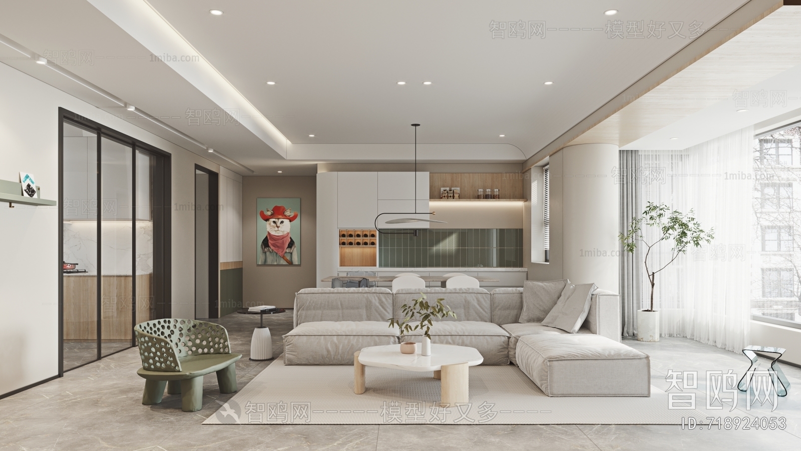 Modern A Living Room