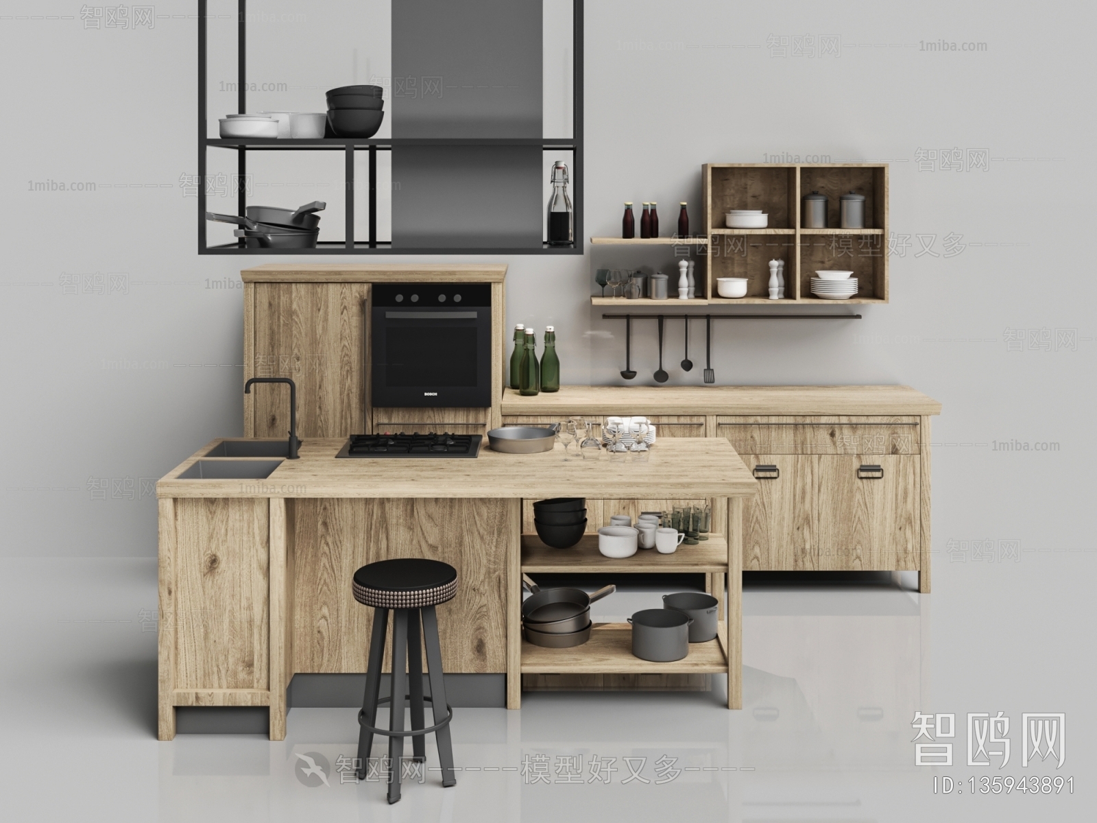 Modern Kitchen Cabinet