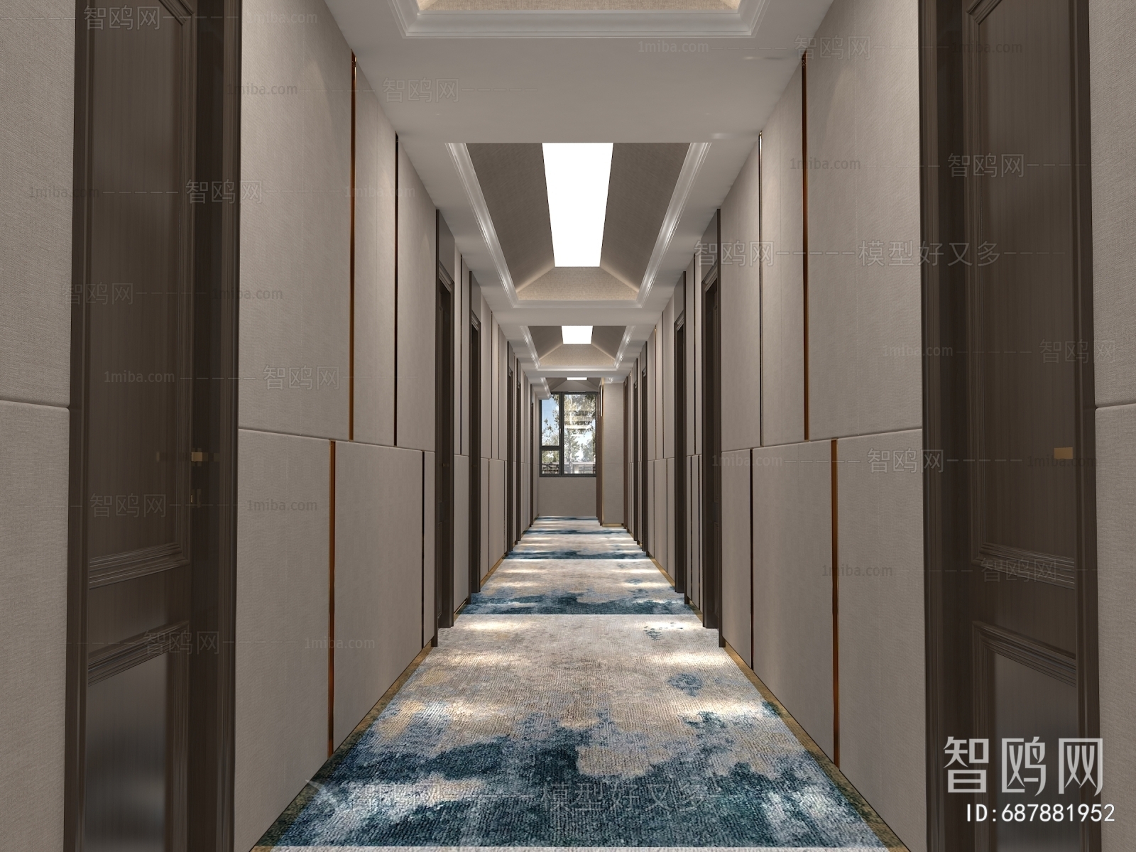 New Chinese Style Corridor