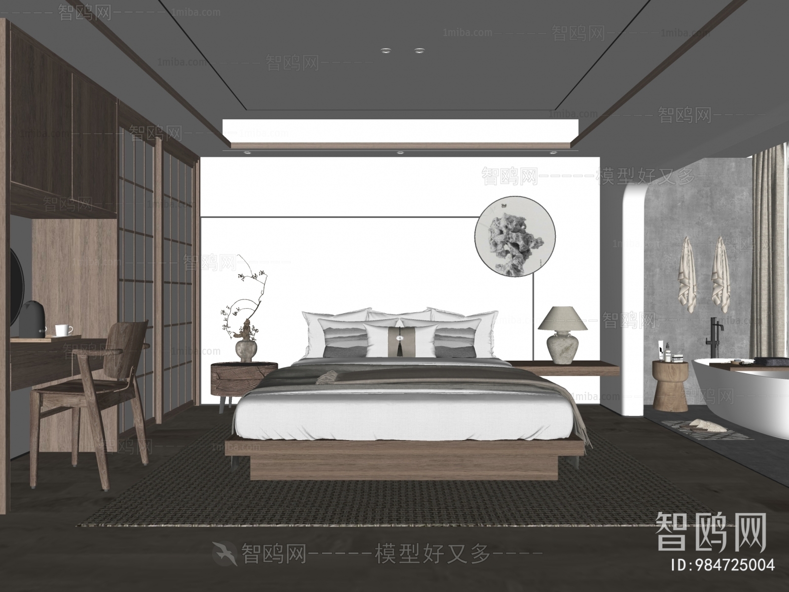 New Chinese Style Guest Room