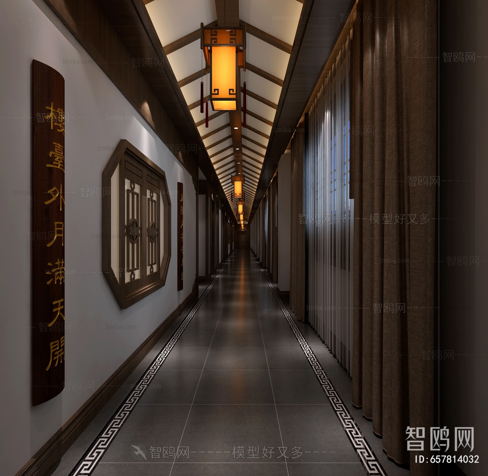 Chinese Style Corridor