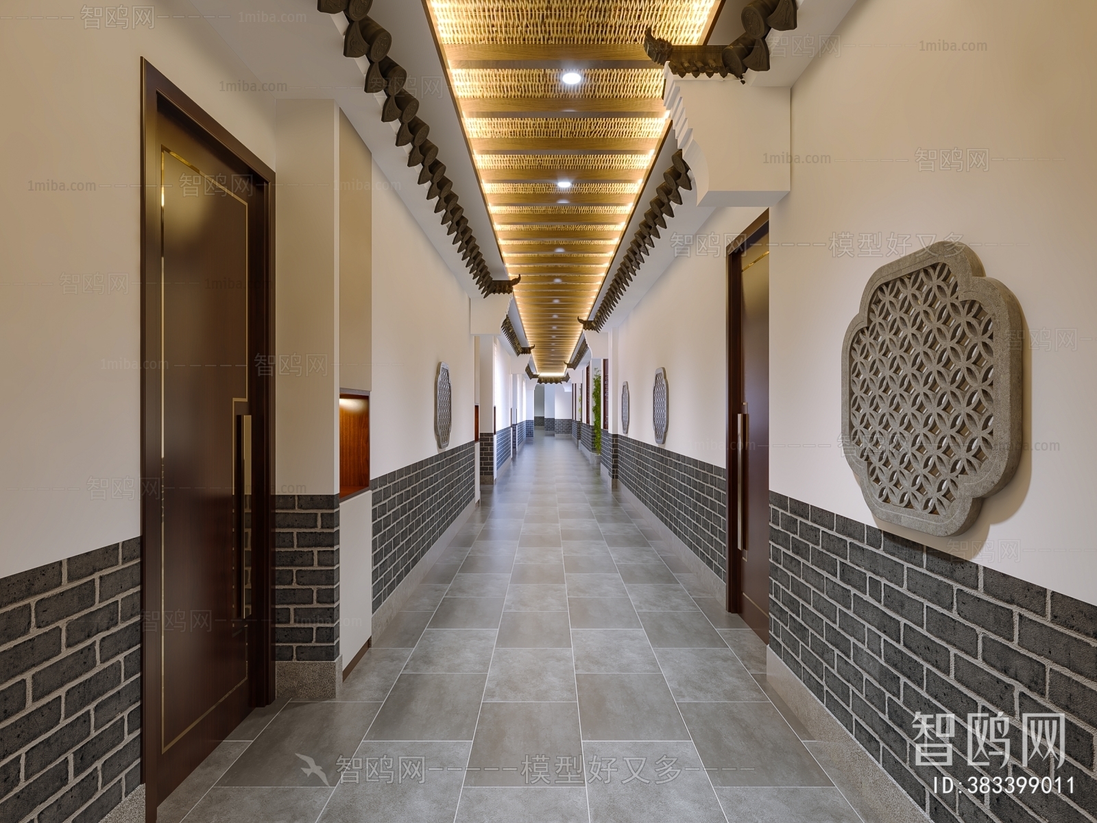 New Chinese Style Corridor