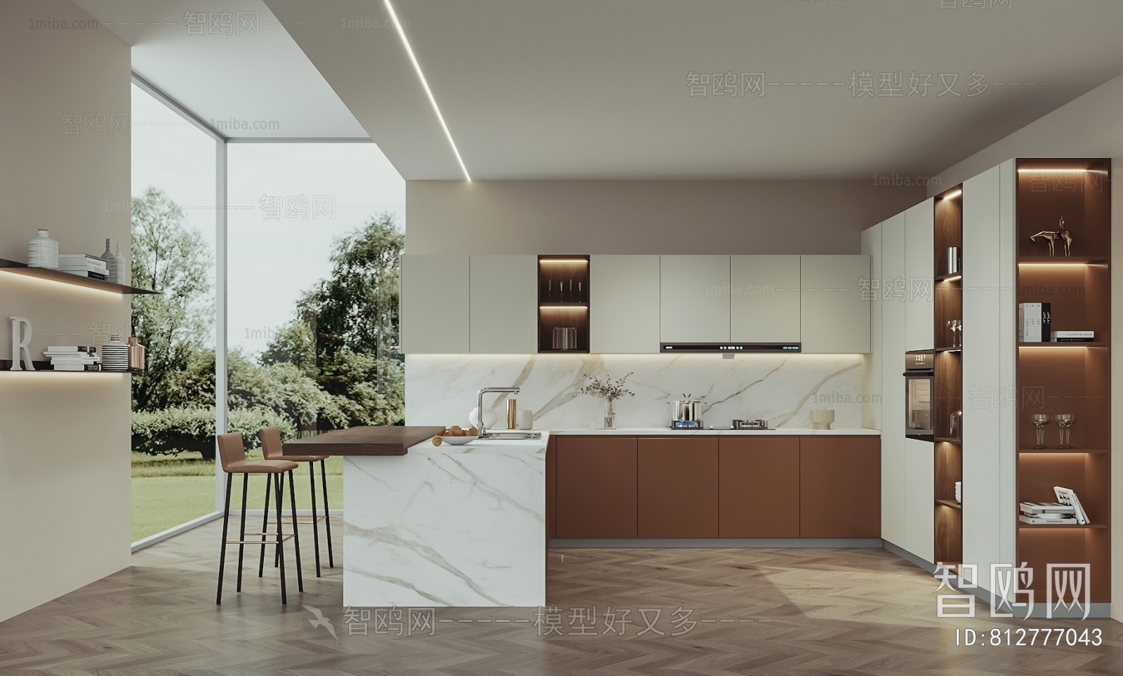 Modern Open Kitchen