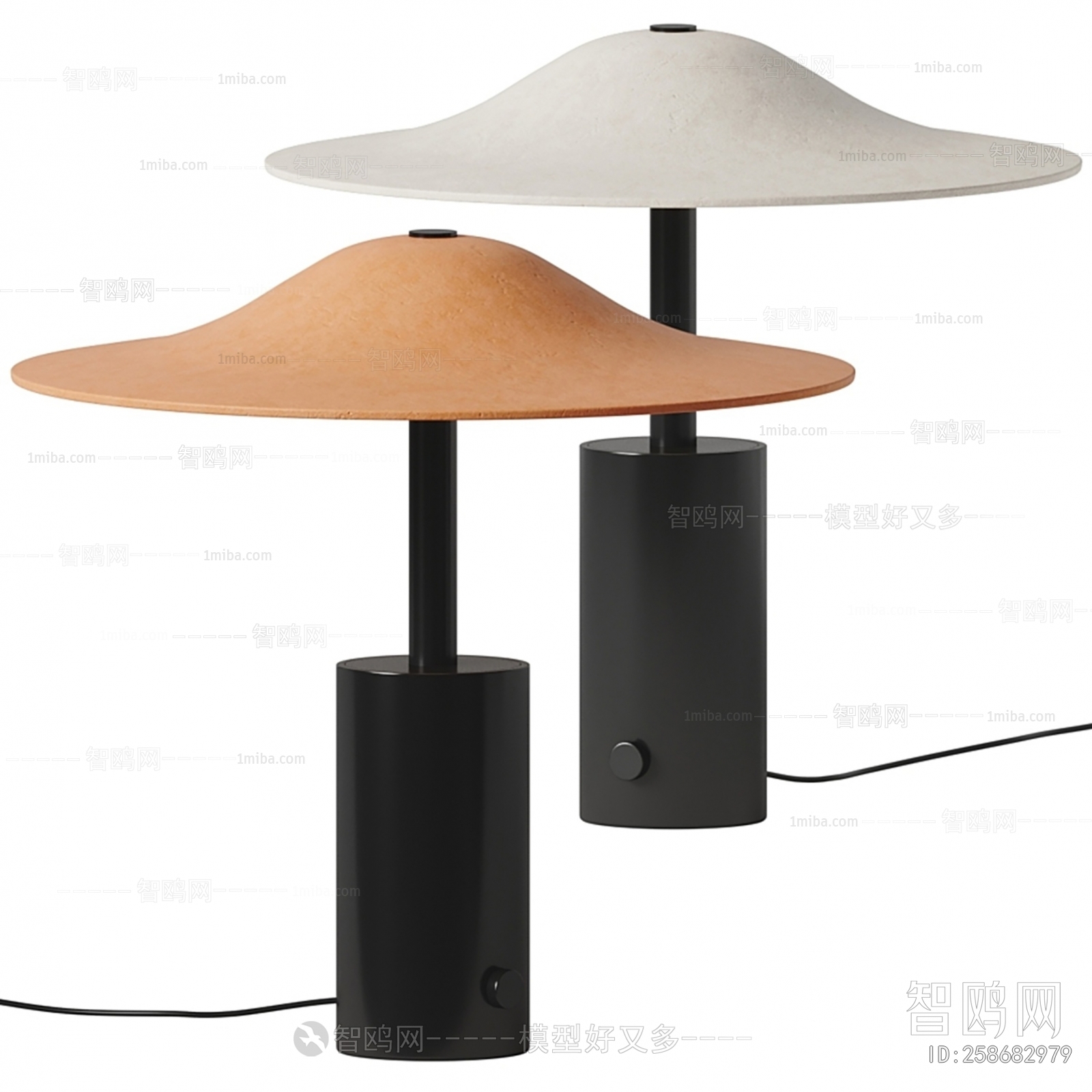 Wabi-sabi Style Table Lamp