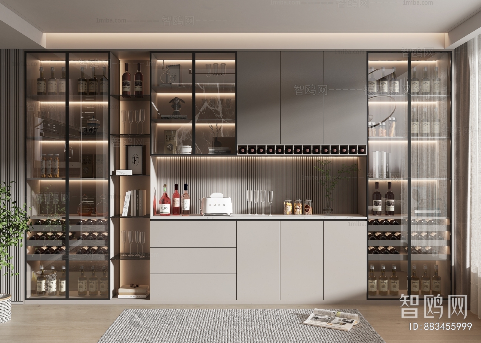 Modern Wine Cabinet