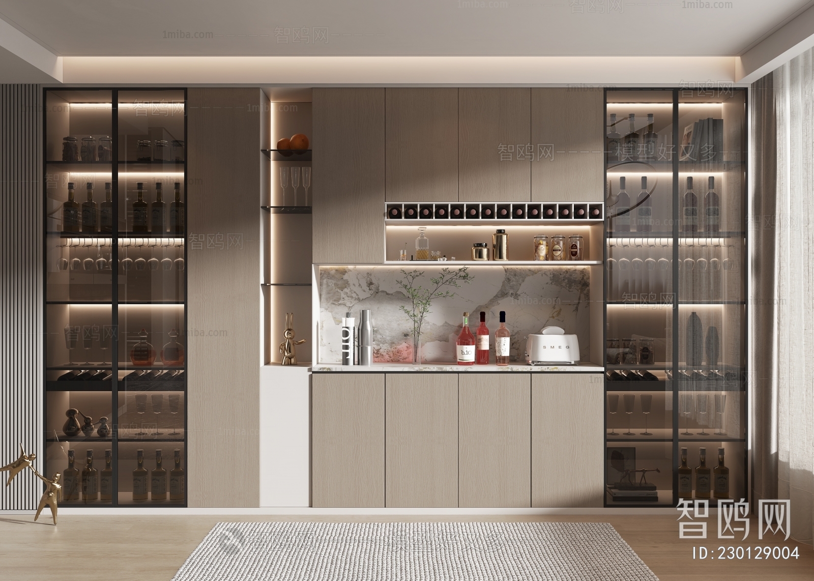 Modern Wine Cabinet