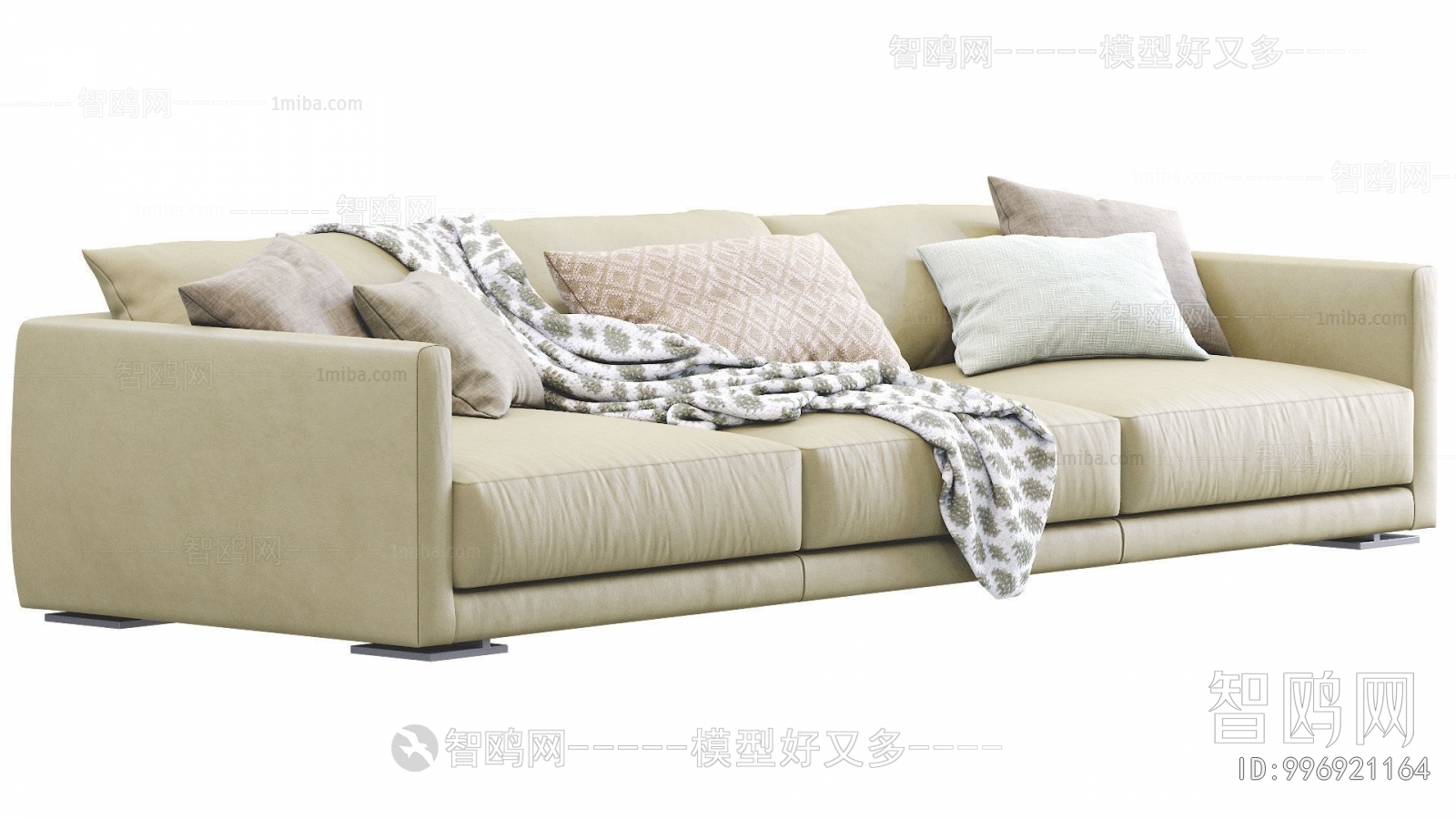 Modern Three-seat Sofa