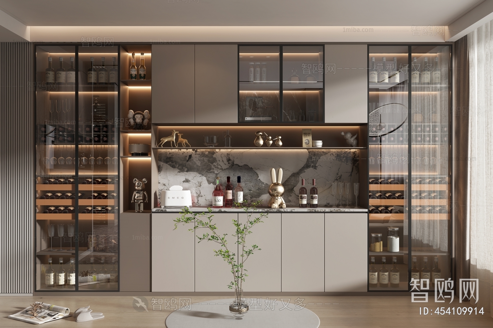 Modern Wine Cabinet