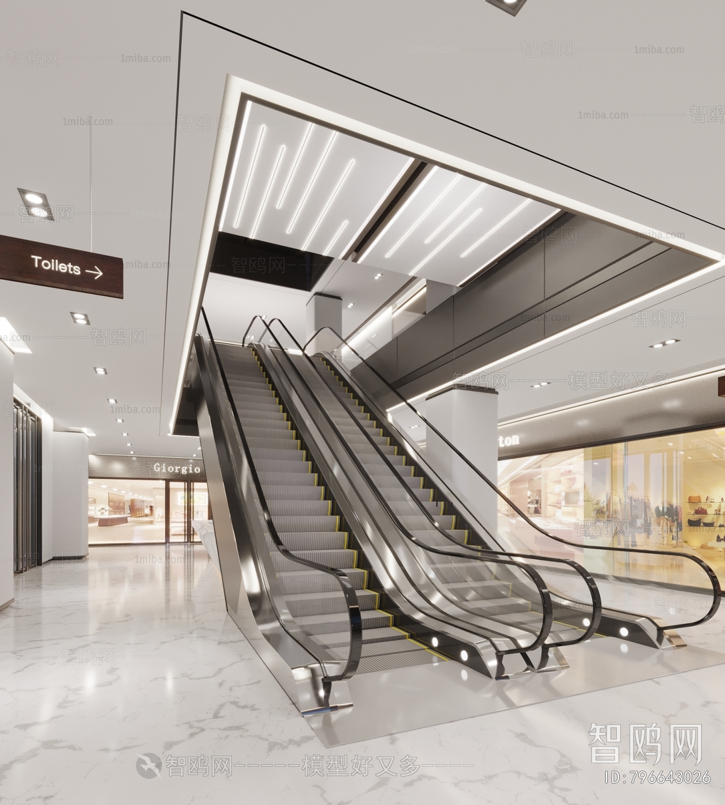 Modern Escalator