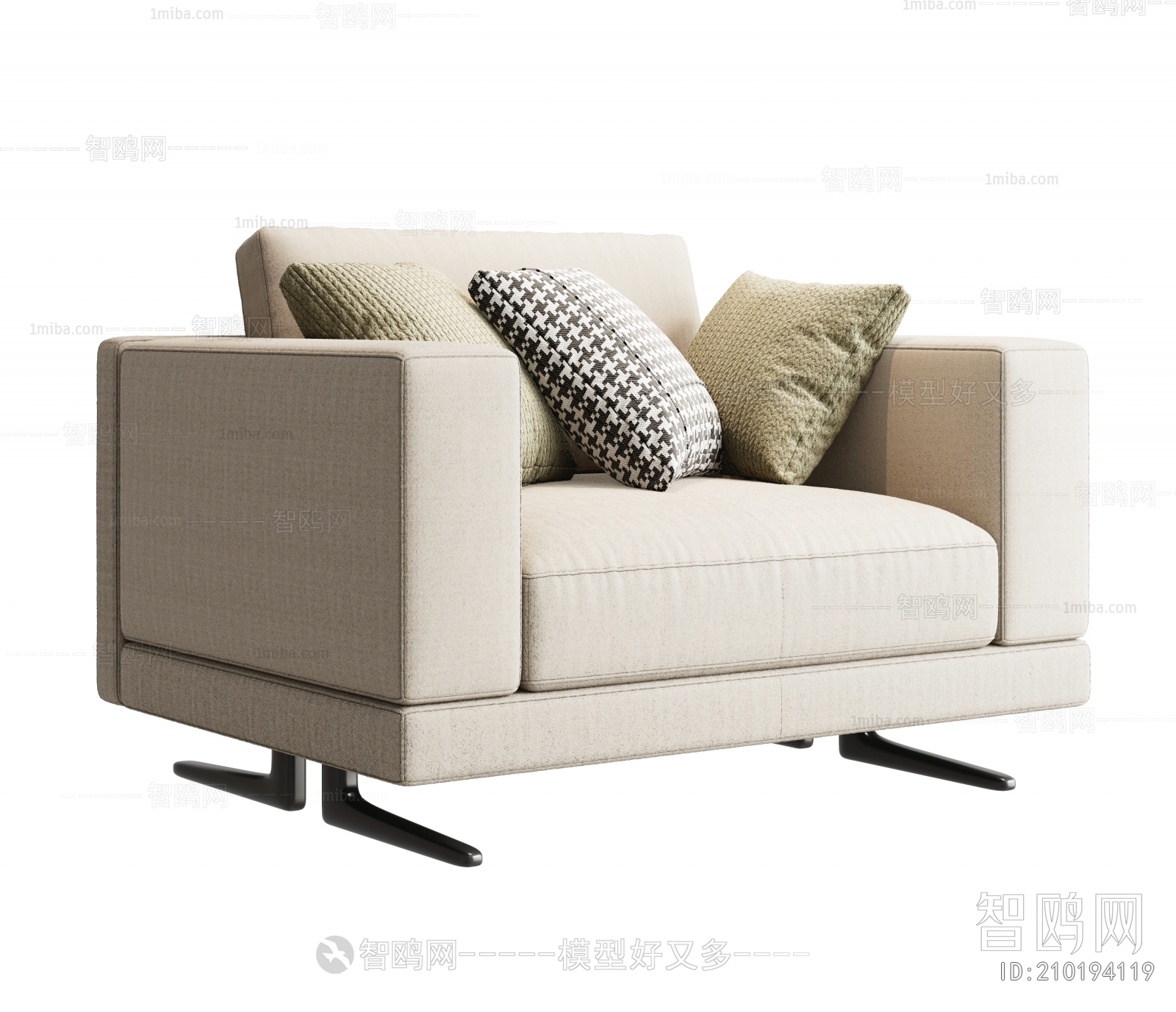 Modern Single Sofa