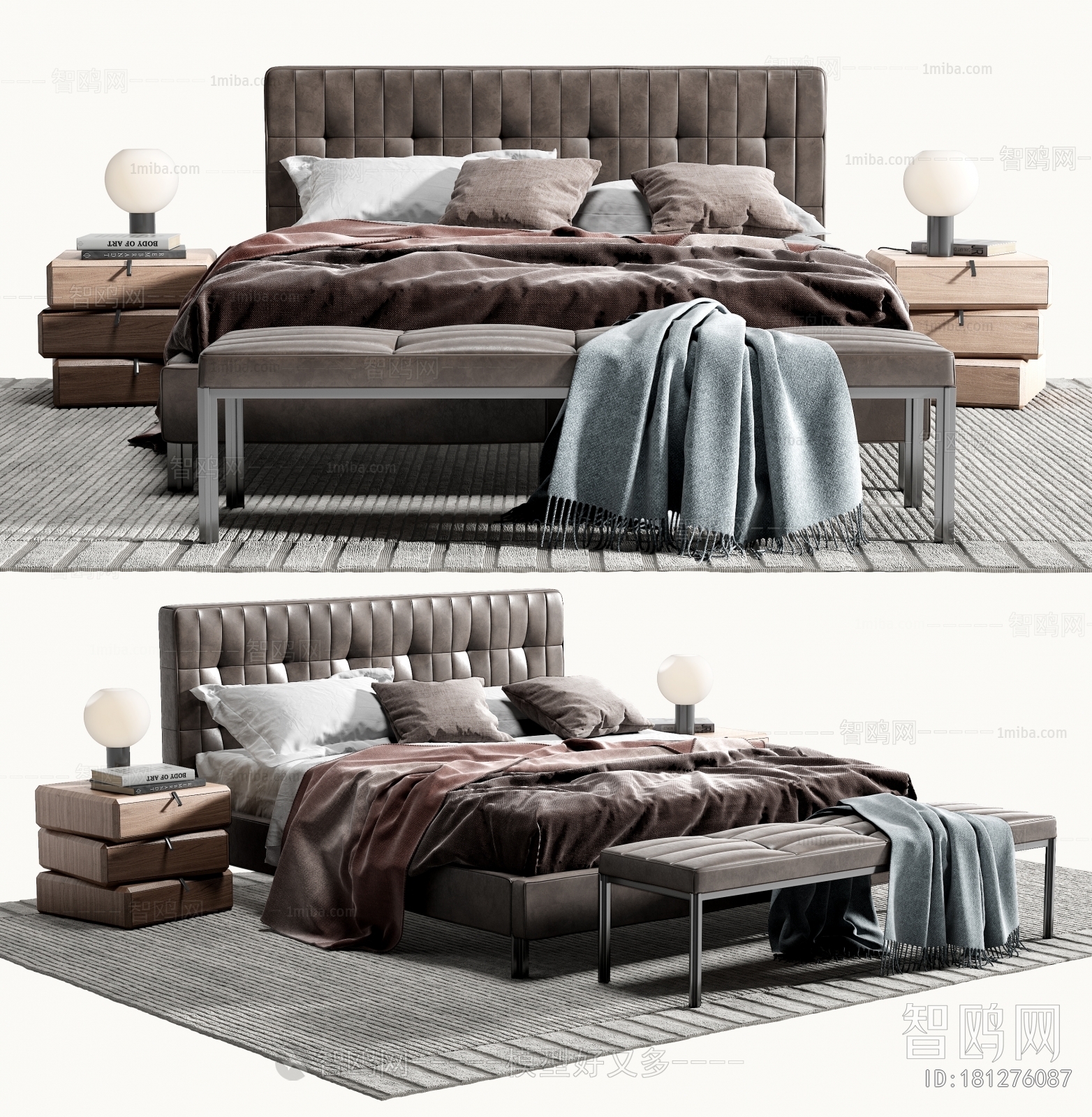 Modern Double Bed