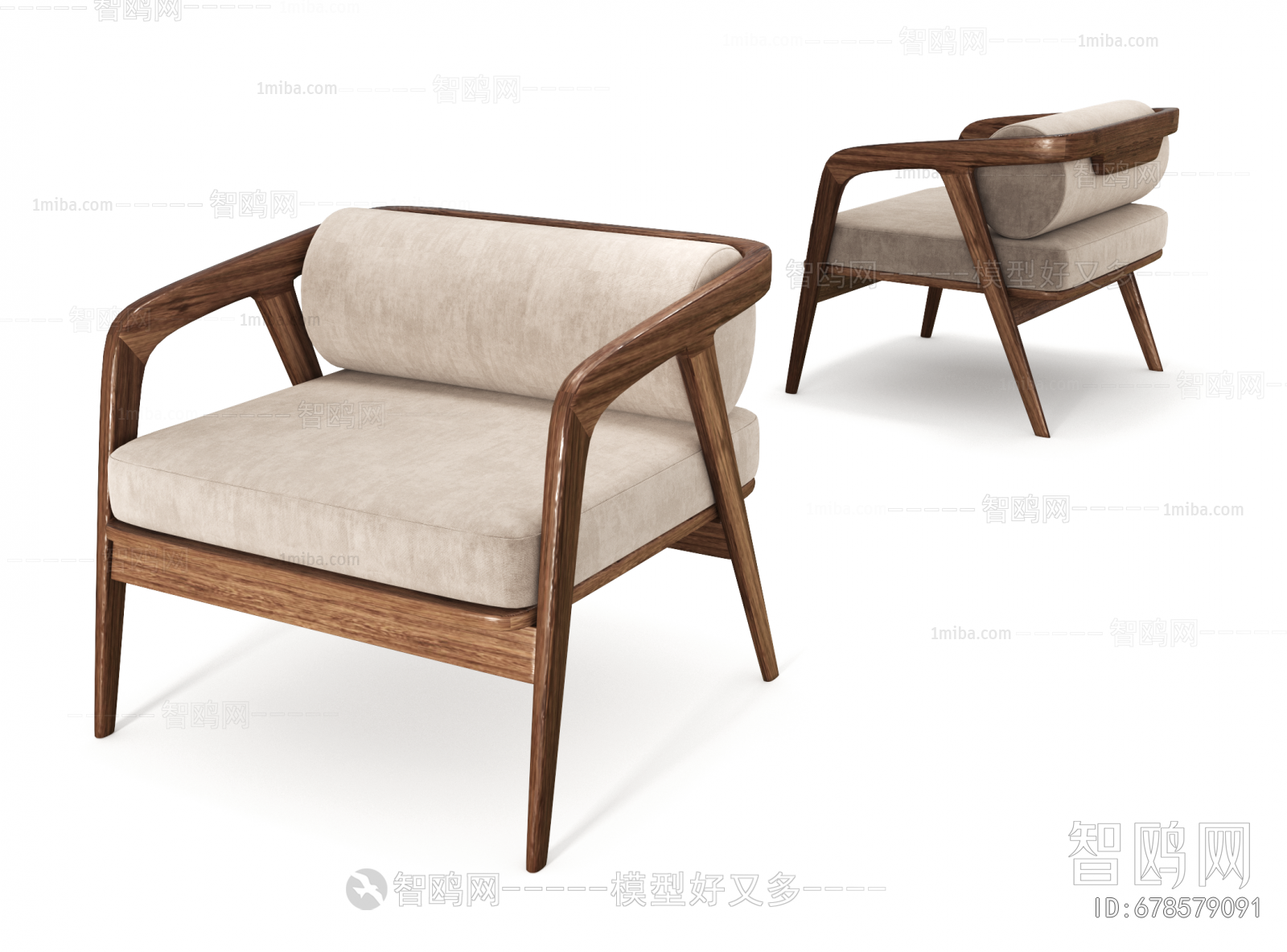 Japanese Style Lounge Chair