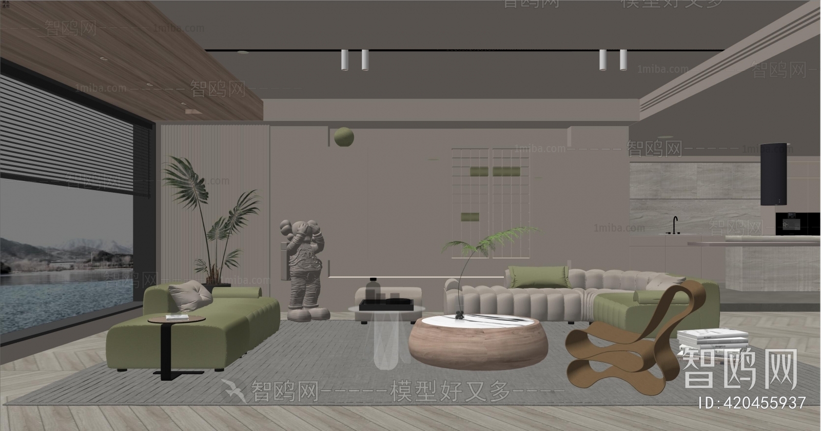 Modern A Living Room