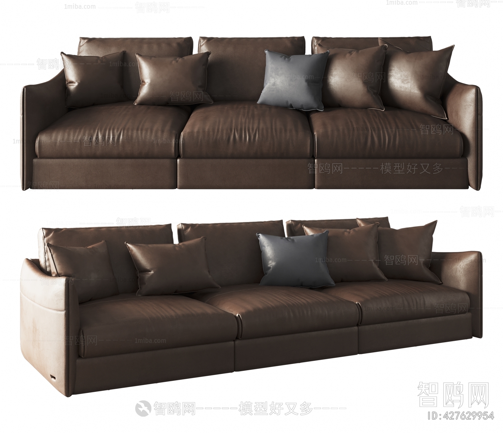 Modern Three-seat Sofa