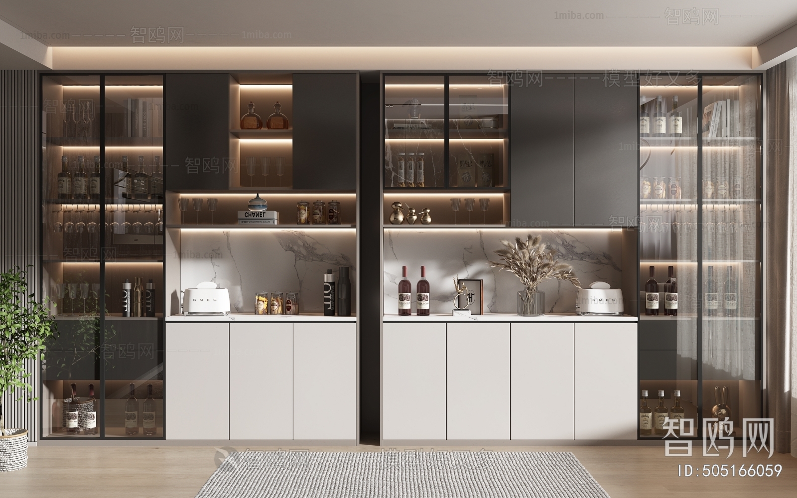 Modern Wine Cabinet