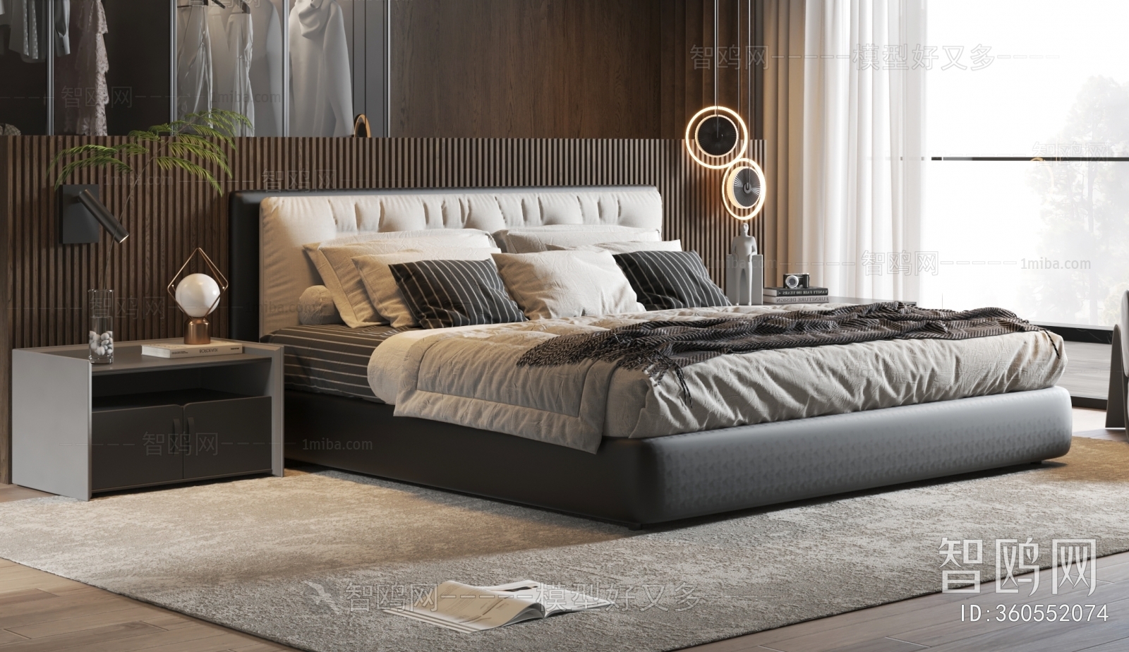 Modern Double Bed