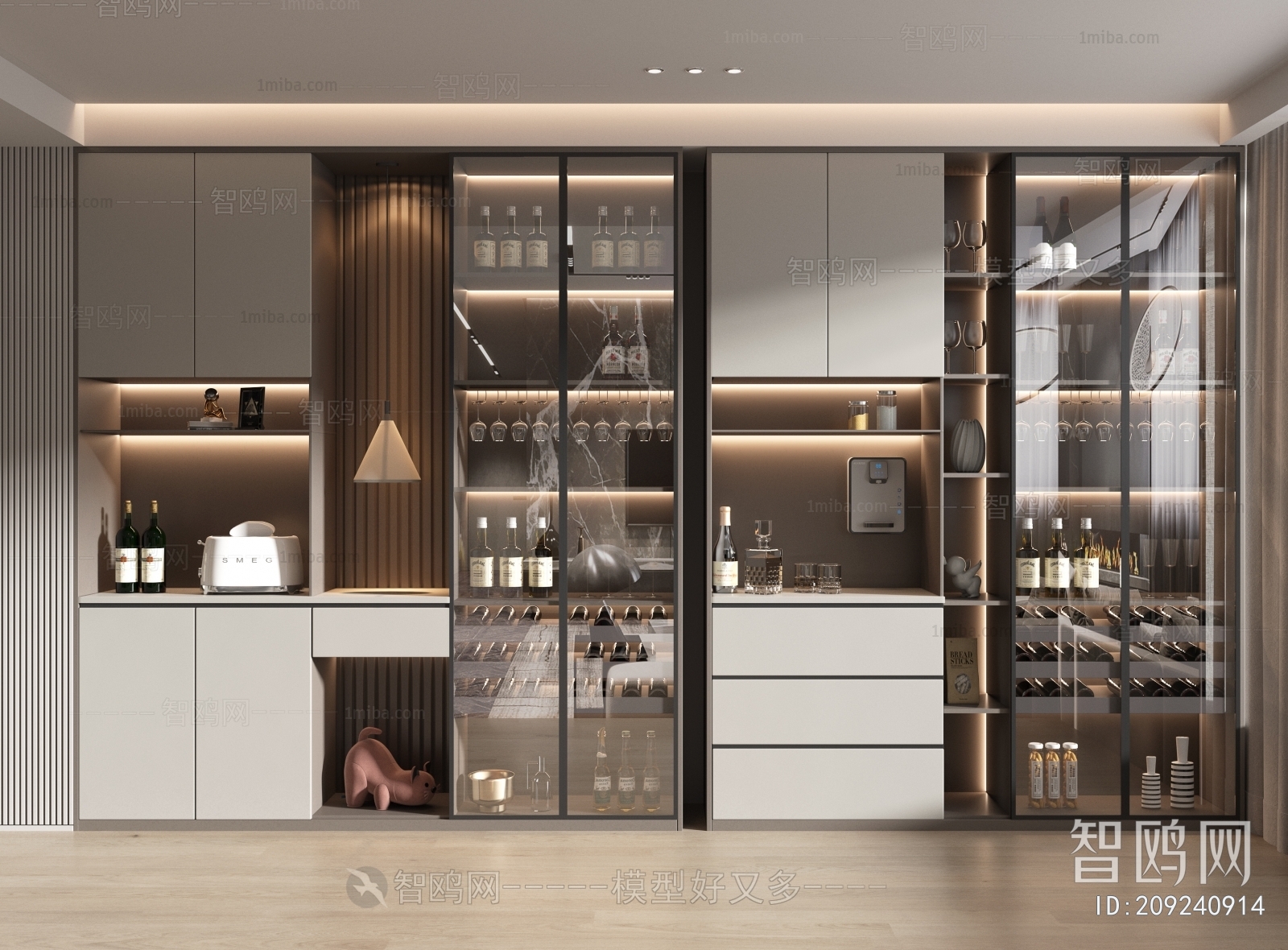 Modern Wine Cabinet