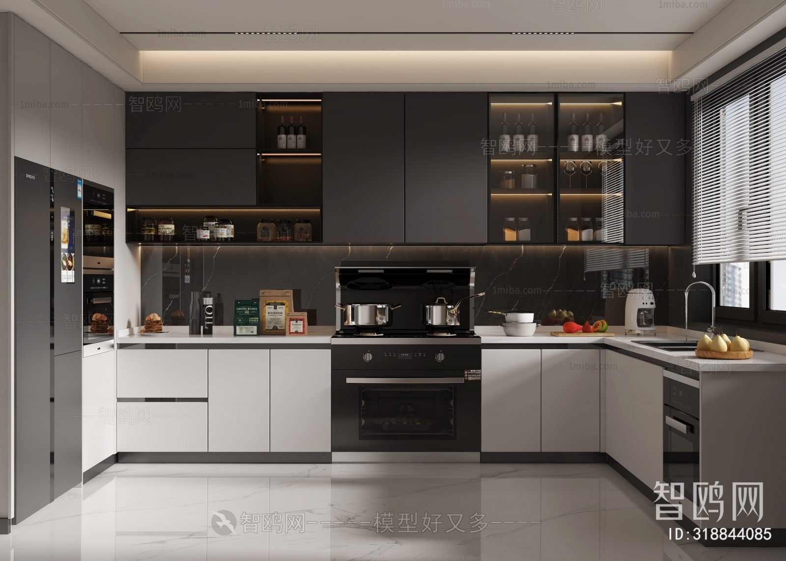 Modern The Kitchen