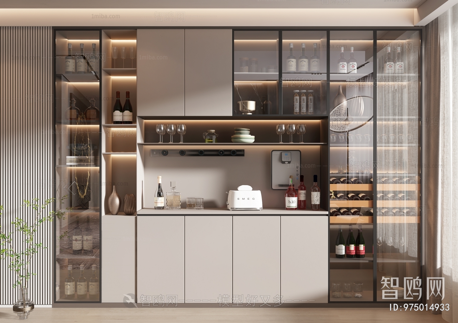 Modern Wine Cabinet