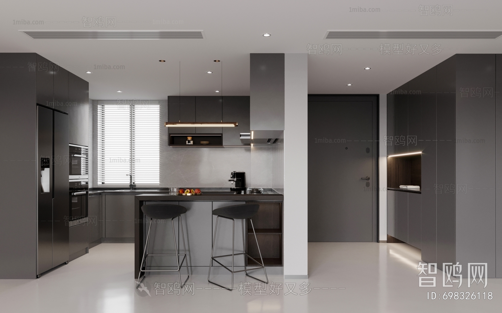 Modern Open Kitchen