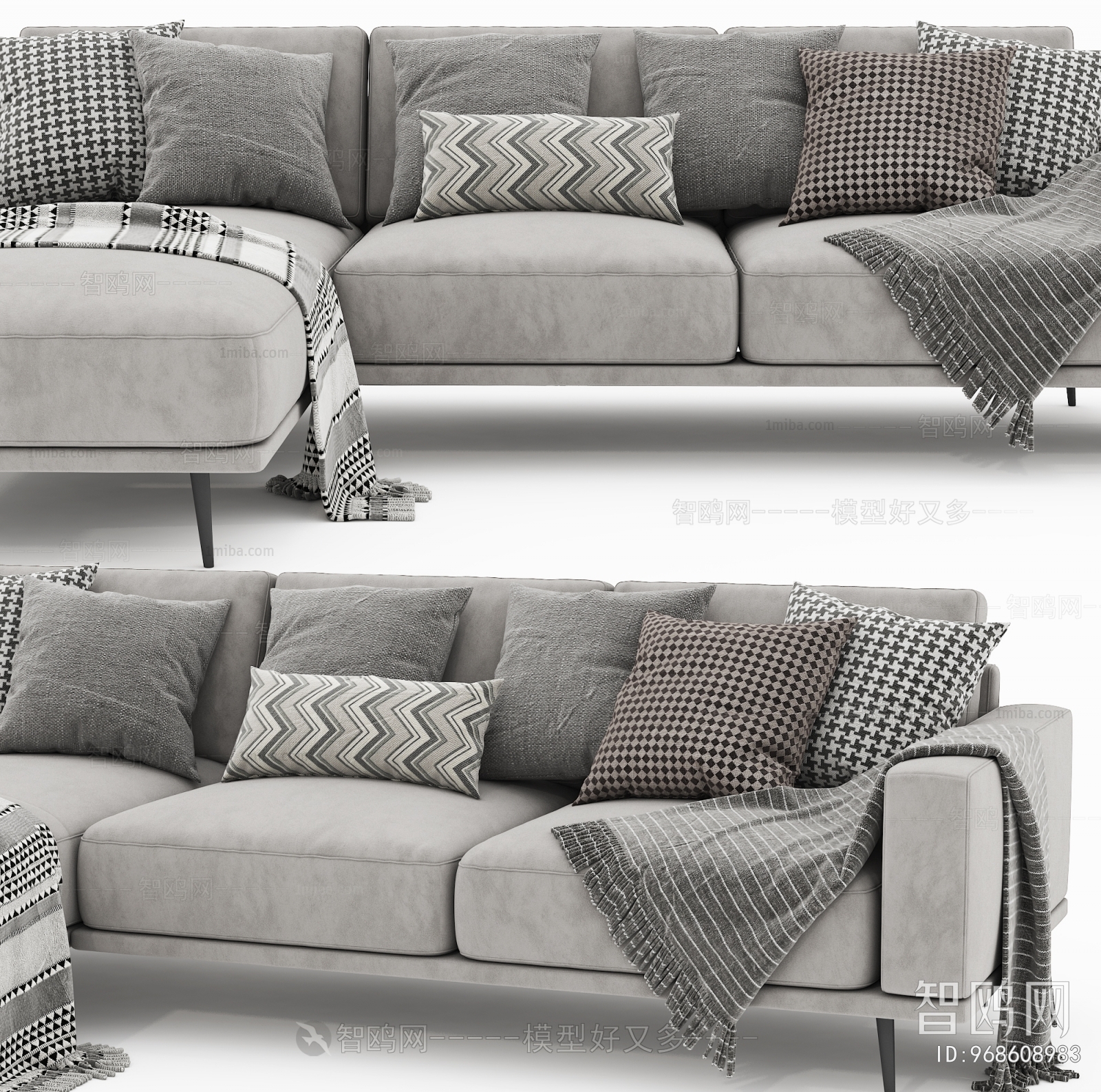 Modern Multi Person Sofa