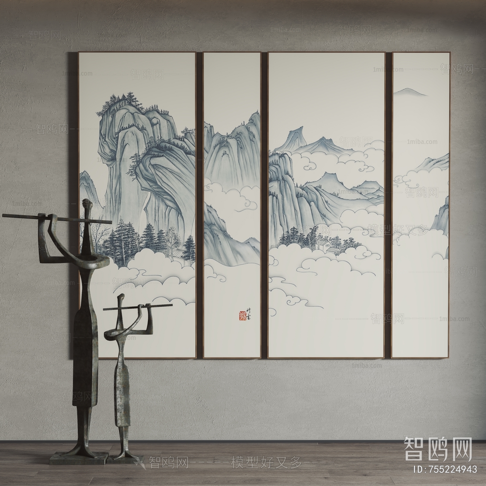 New Chinese Style Painting