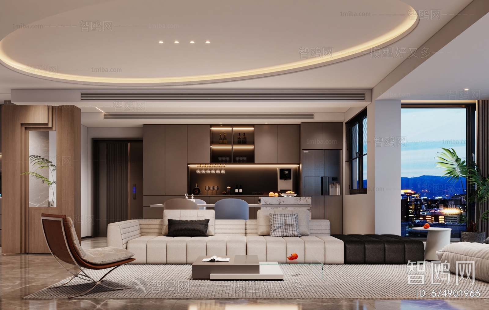 Modern A Living Room