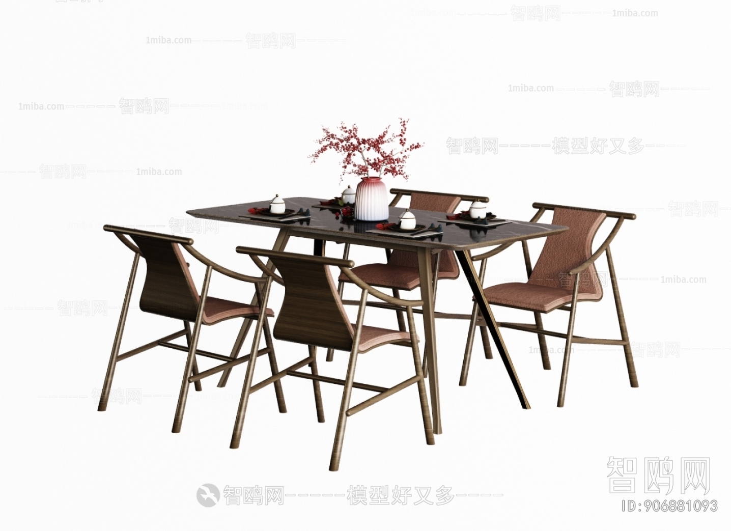 New Chinese Style Dining Table And Chairs