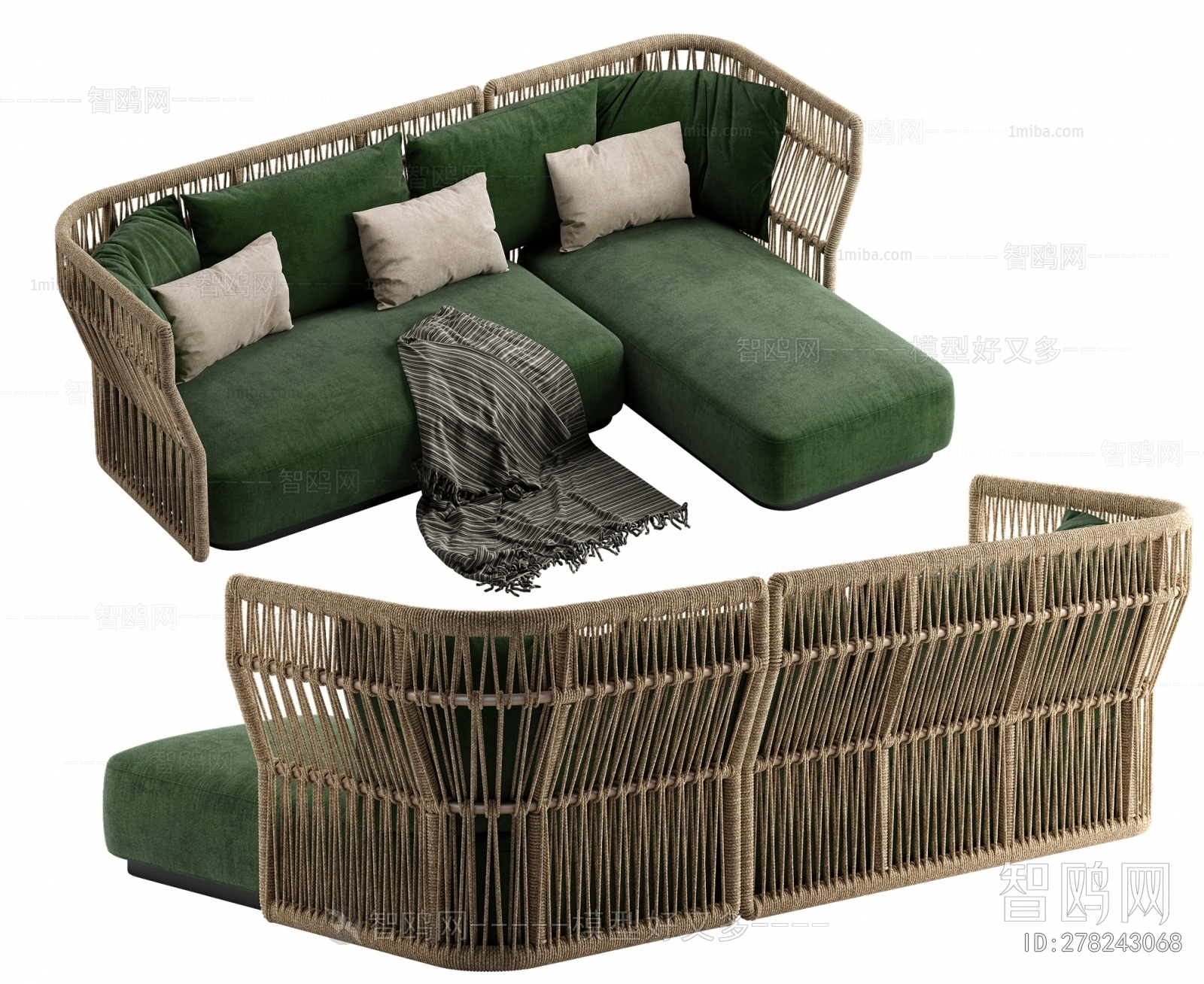 Modern Outdoor Sofa