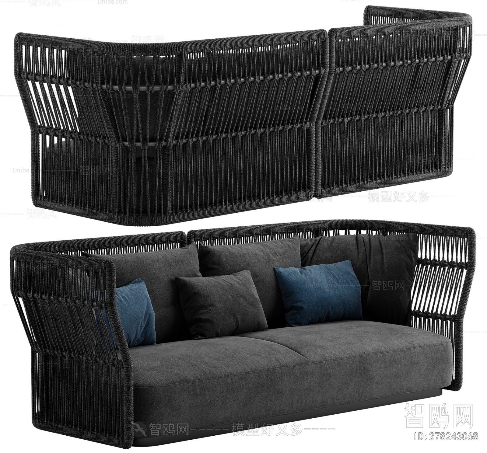 Modern Outdoor Sofa