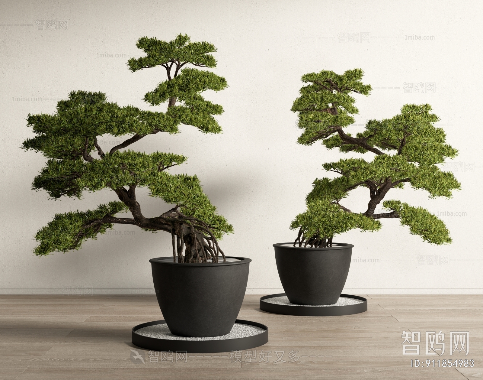 New Chinese Style Bonsai