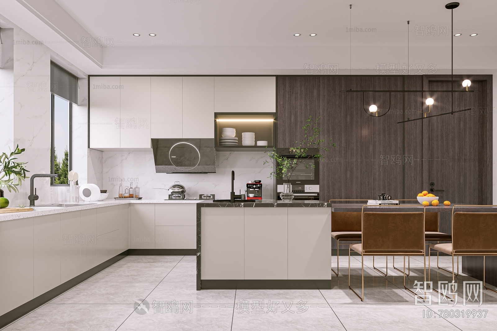 Modern Open Kitchen