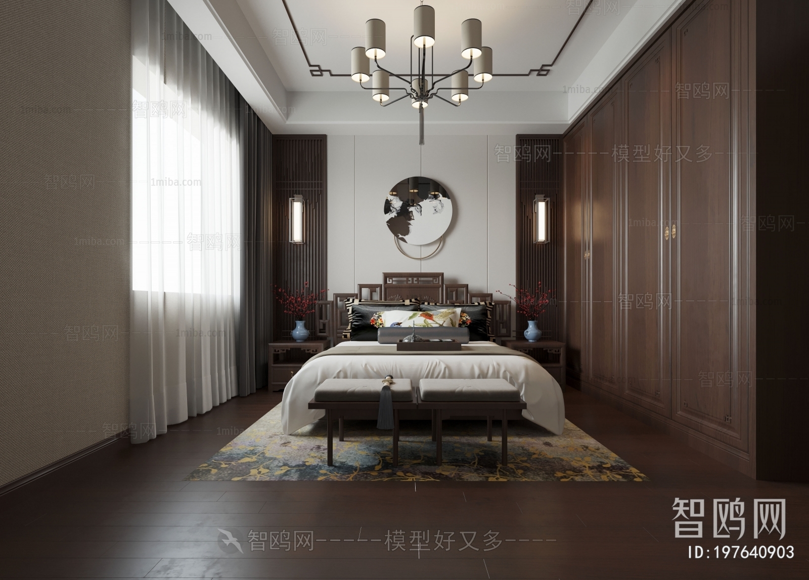 Chinese Style Bedroom