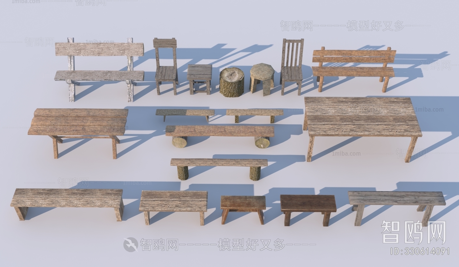 中式实木凳子