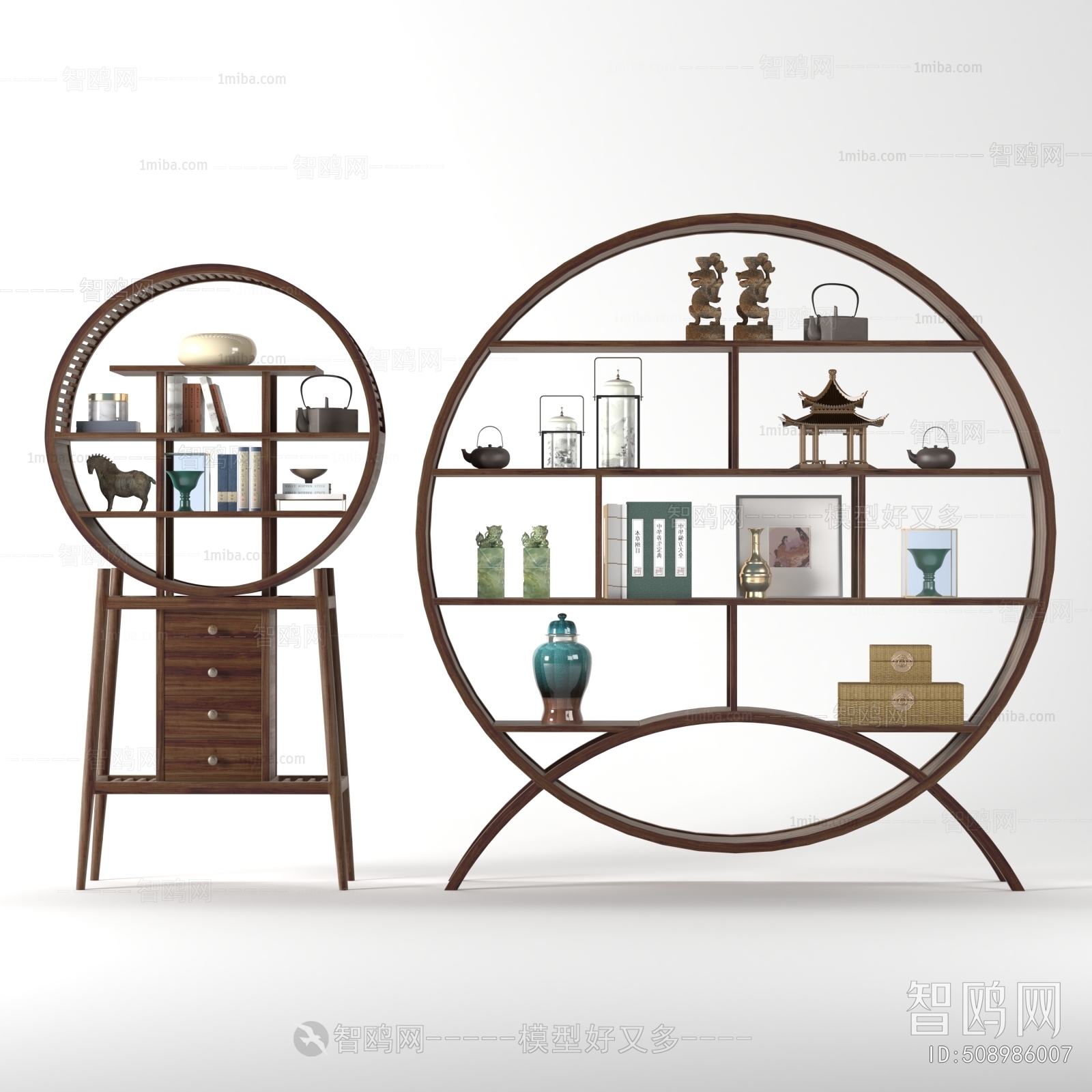 New Chinese Style Antique Rack