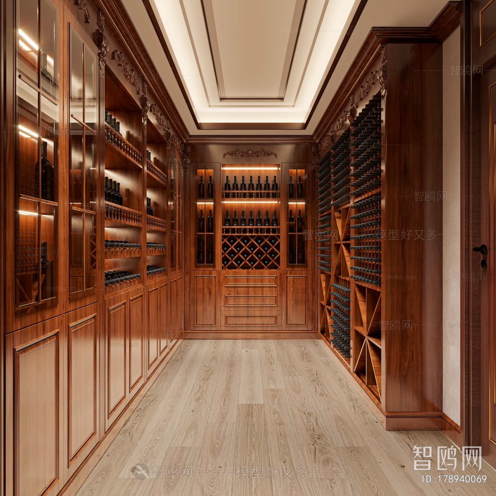 Chinese Style Wine Cellar/Wine Tasting Room