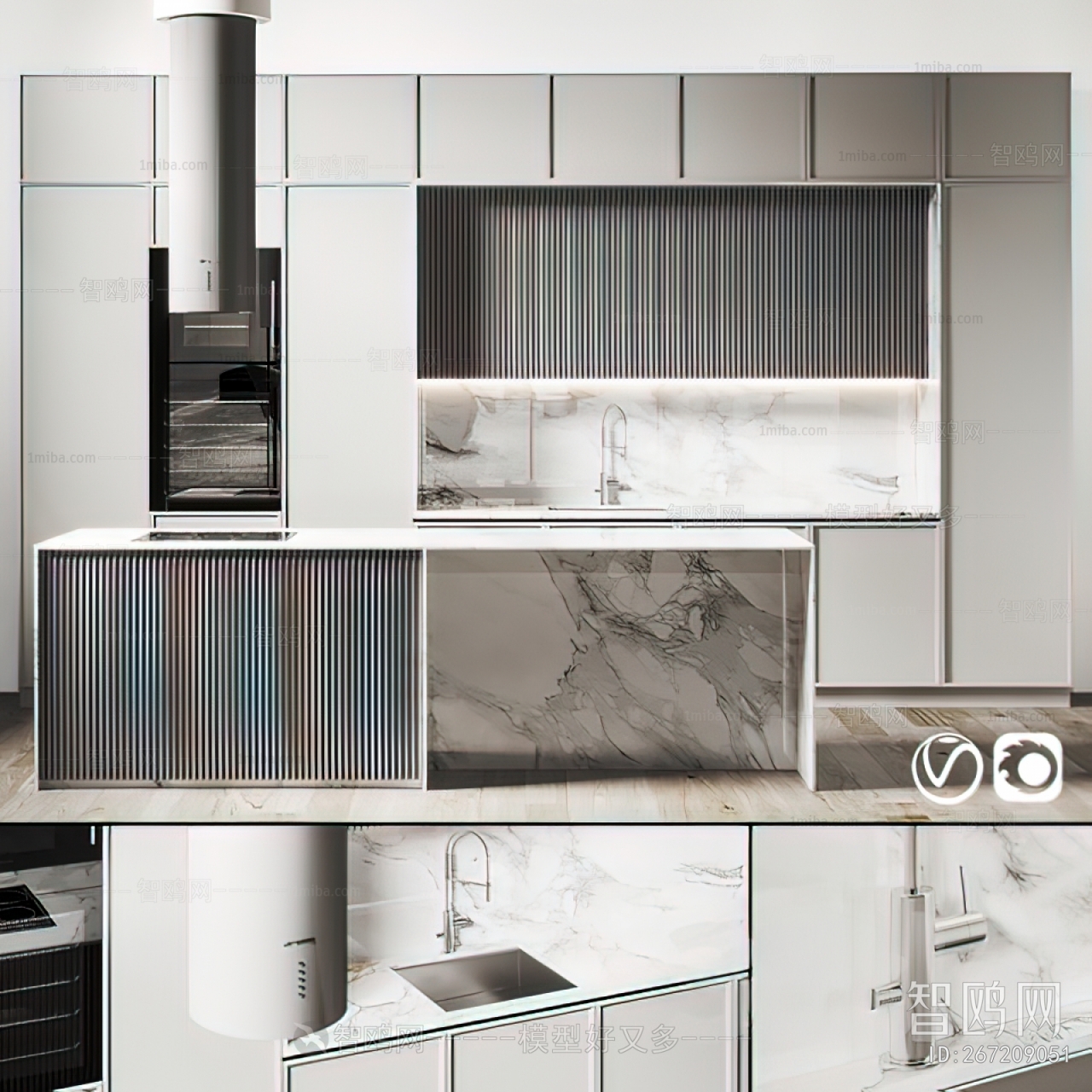 Modern Kitchen Cabinet