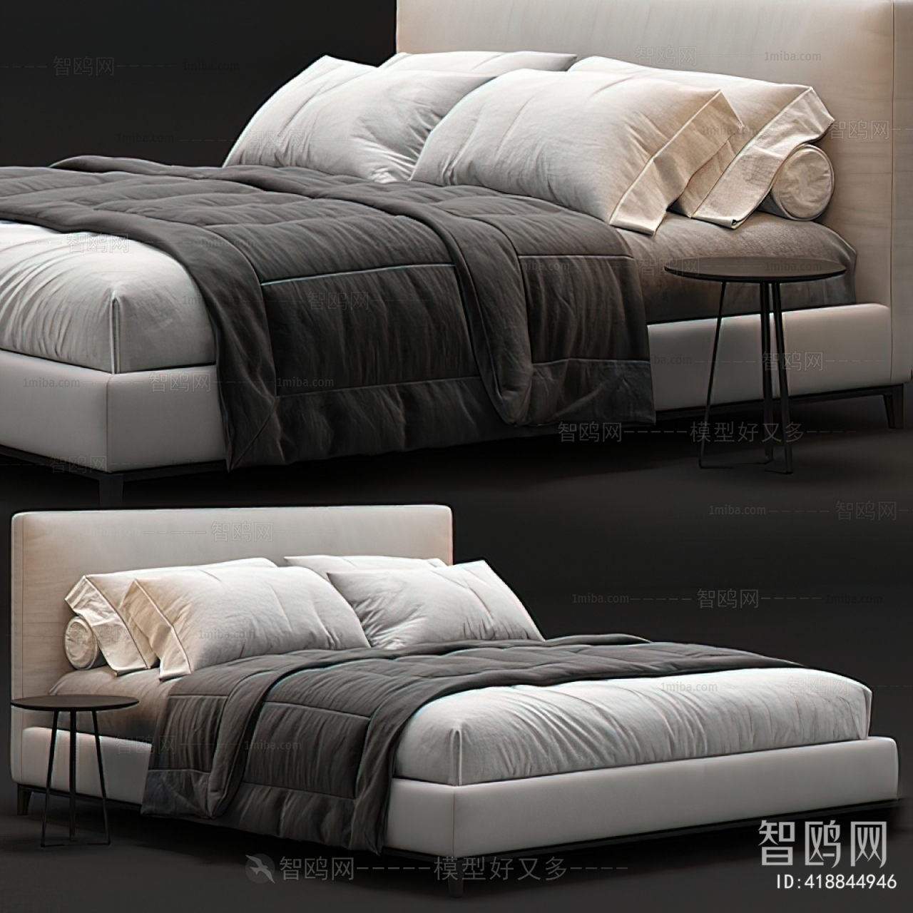 Modern Double Bed