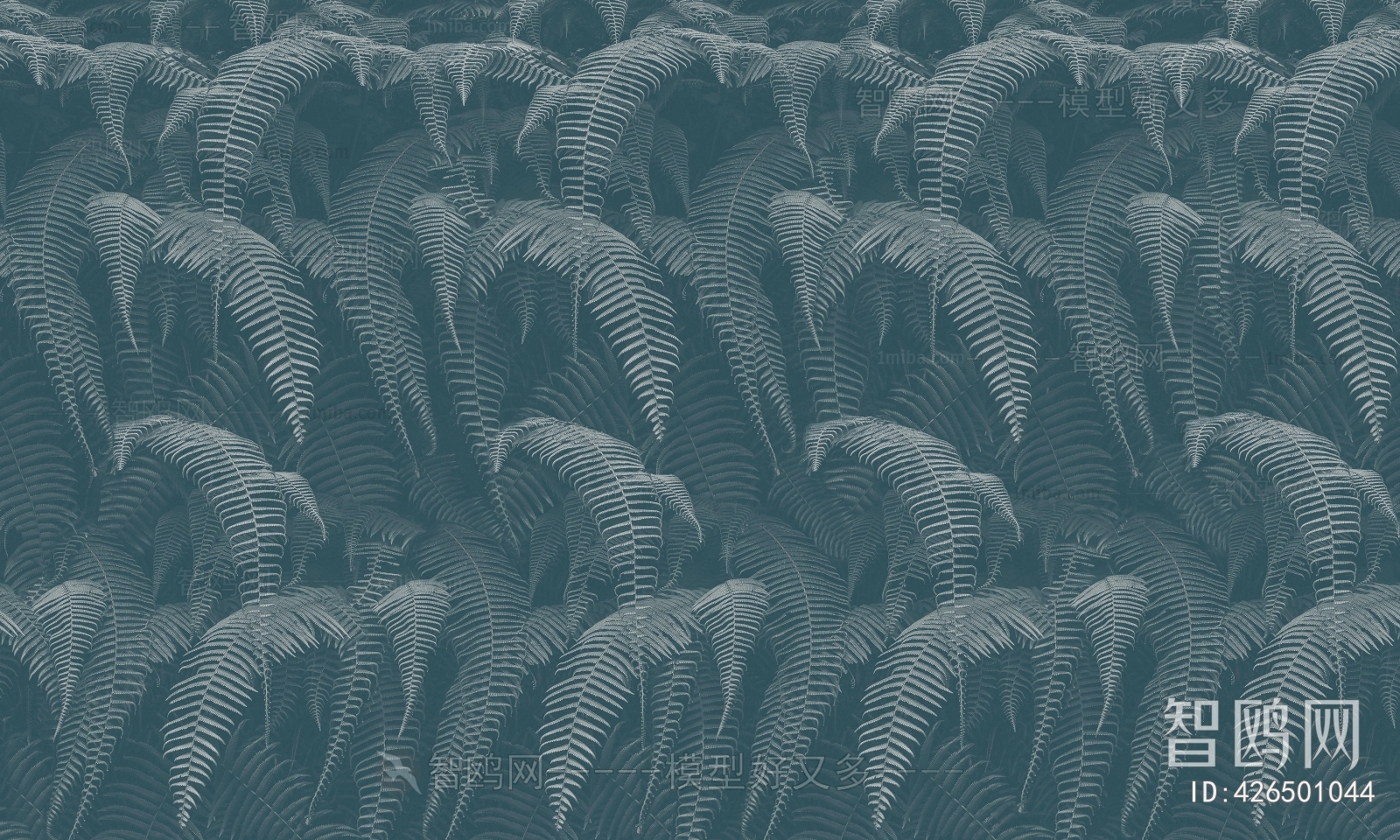 Animal And Plant Pattern Wallpaper